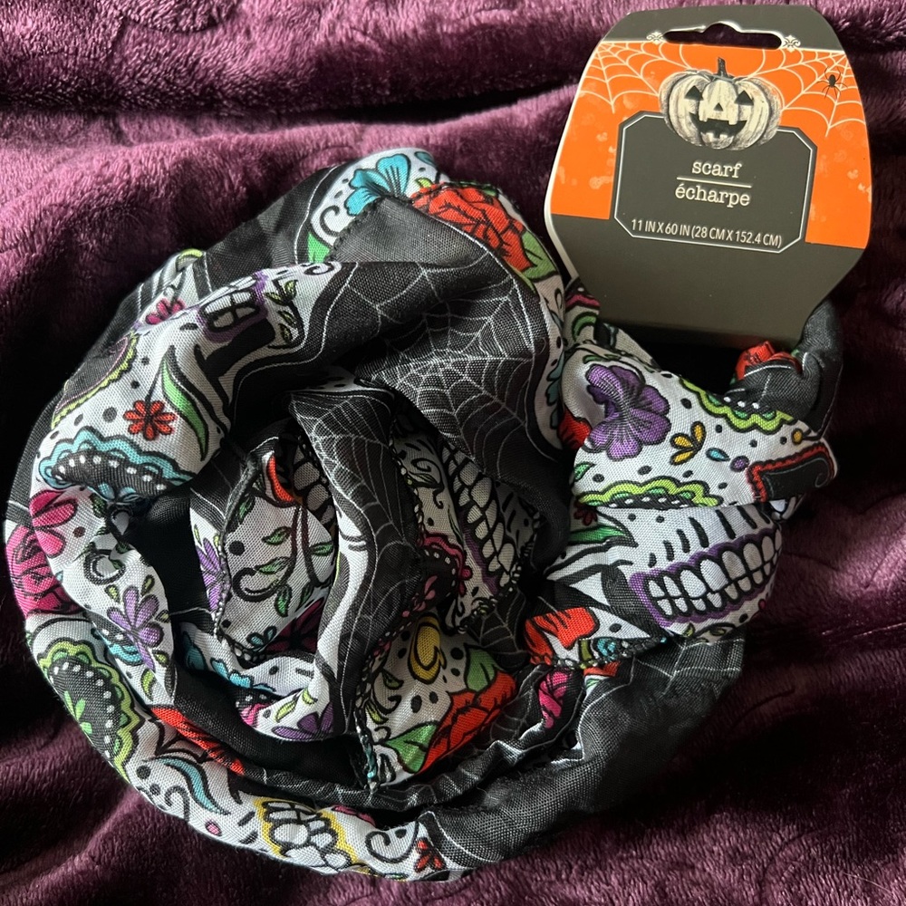Sugar Skull Scarf